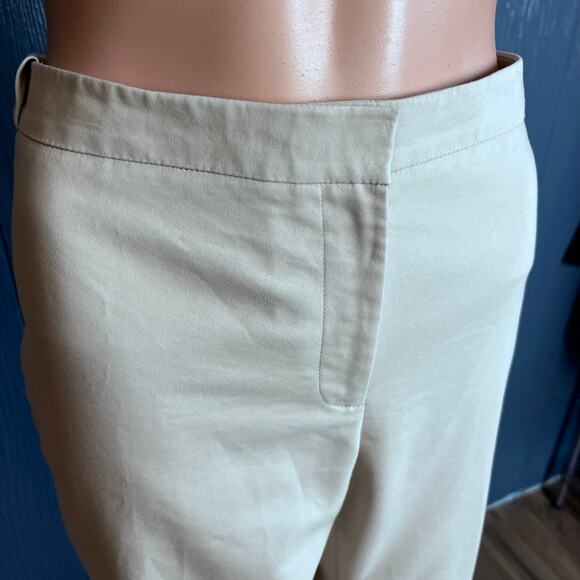 Calvin Klein “Highline” Dress Pants Size 8 Ankle Office Work Minimalist Neutral - Picture 2 of 5